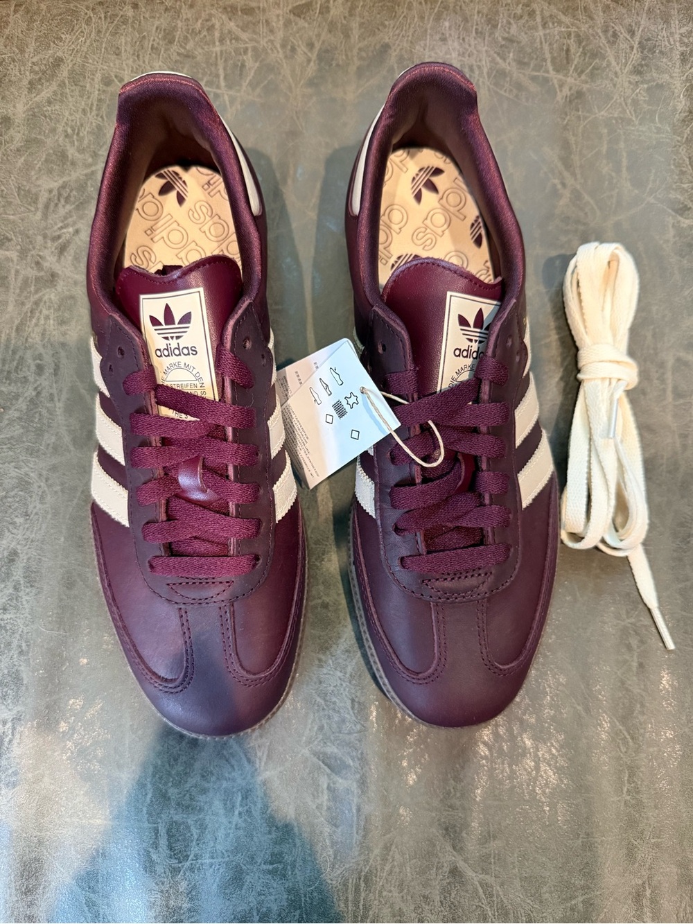 adidas Samba OG WMNS “Maroon Crystal Sand” IF7004 - Picture 2 of 10